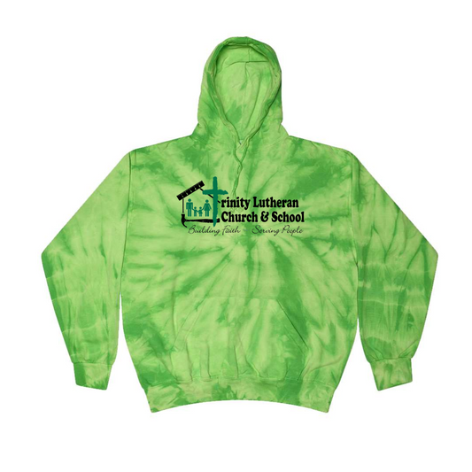 Trinity Lutheran Colortone Tie-Dyed Hooded Sweatshirt