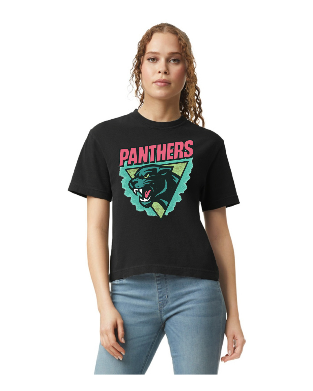 CP Panther's Women's Crop Tee