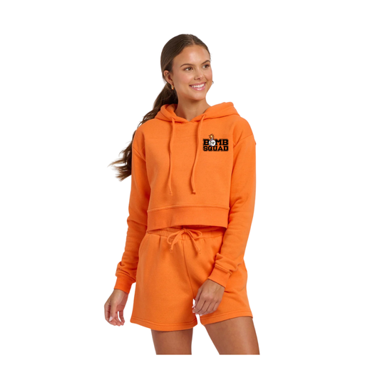 Bomb Squad Women's Cropped Fleece Hoodie