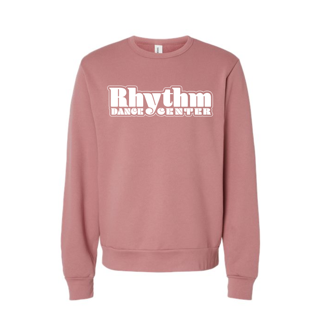 Rhythm Dance Bubble Letter Crewneck