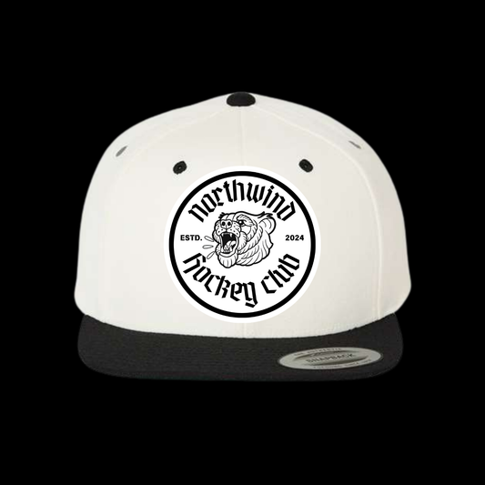 Northwind Hockey Club Bear Face two-toned Snapback