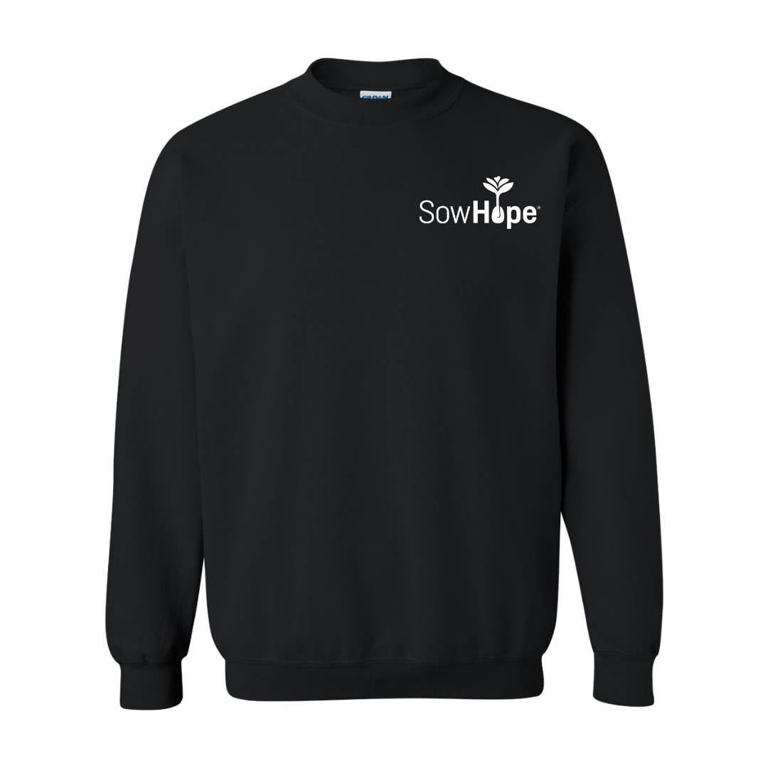 SowHope Simple Pocket Print Crewneck