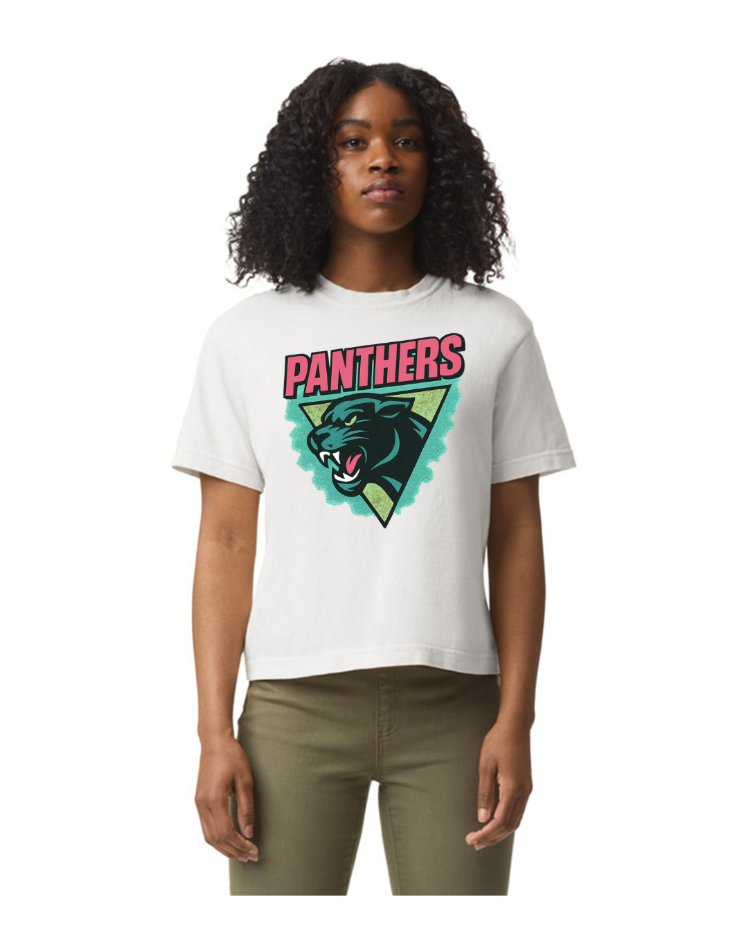 CP Panther's Women's Crop Tee