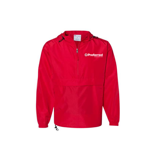 Champion Quarter-zip Windbreaker- PQS