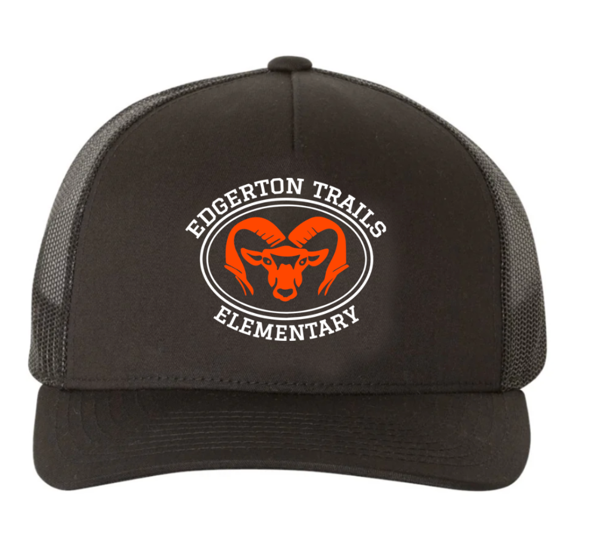 Edgerton Trails Ram Five Panel Trucker Hat