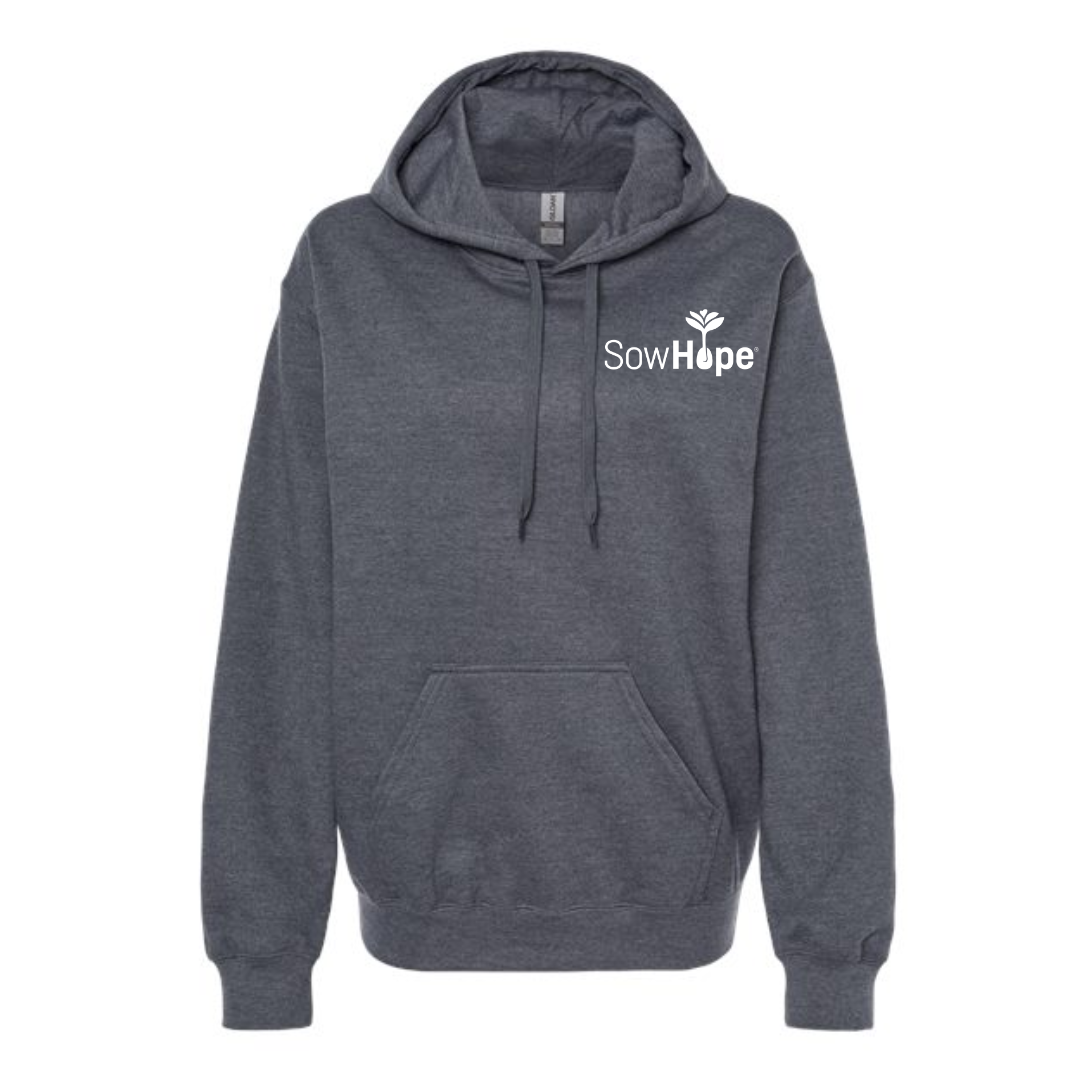 SowHope Simple Pocket Print Hoodie