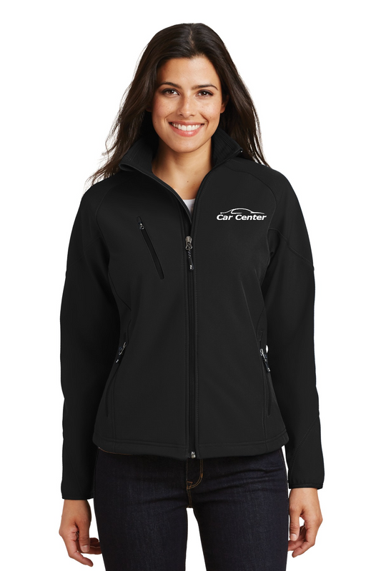 Port Authority Ladies Textured Soft Shell Jacket