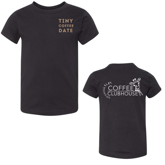 Tiny Coffee Date Bella & Canvas Toddler Tee