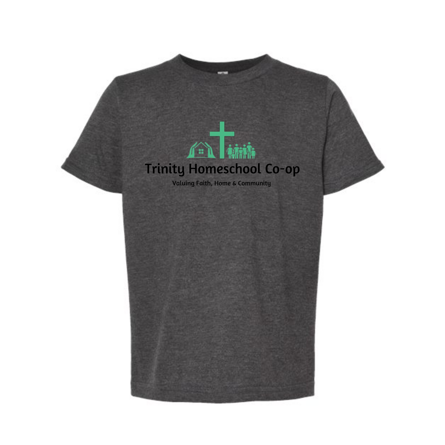 Trinity co-op Youth Tultex Tee- Chest Print