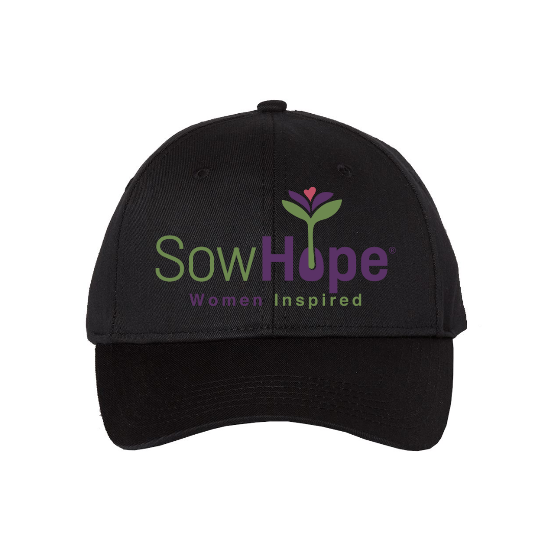 SowHope Black Baseball Cap