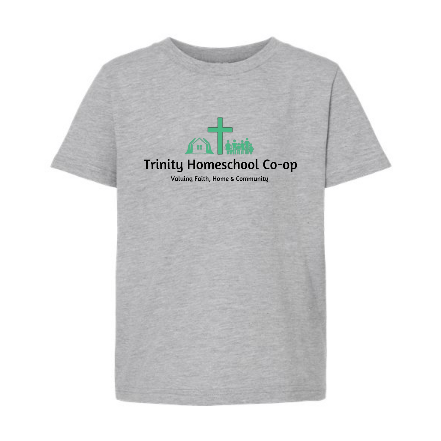 Trinity co-op Youth Tultex Tee- Chest Print