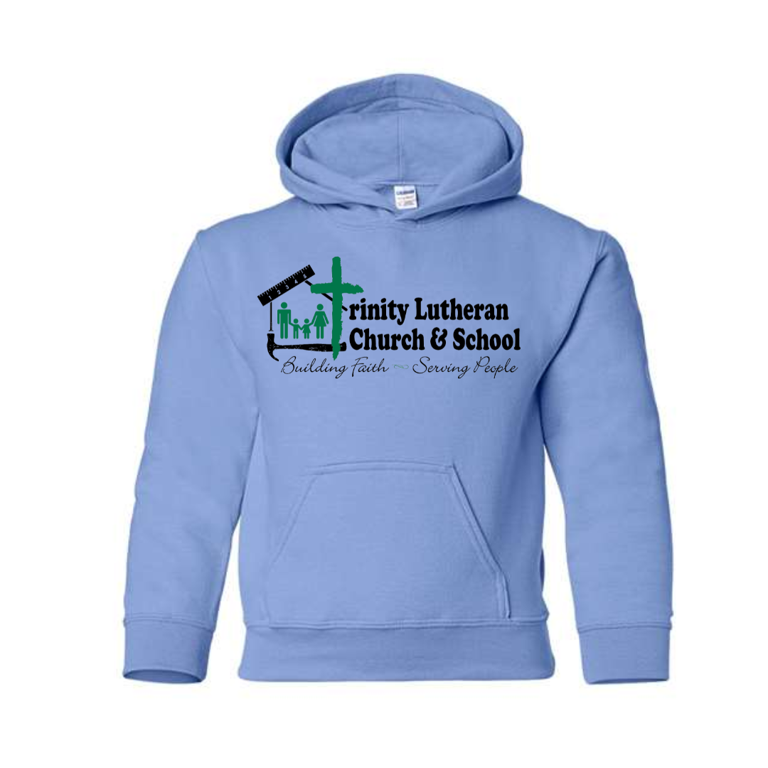 Trinity Lutheran Gildan Heavy Blend™ Youth Hooded Sweatshirt- Chest Print