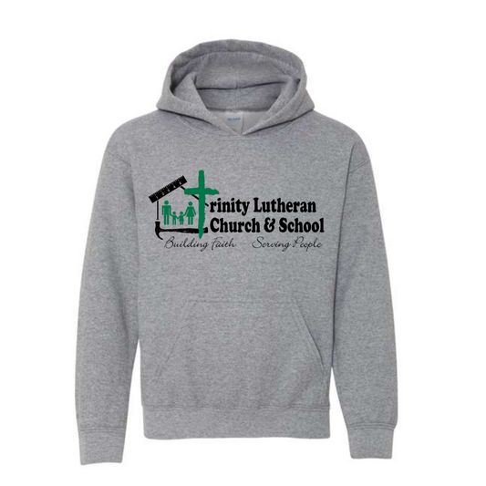 Trinity Lutheran Gildan Heavy Blend™ Youth Hooded Sweatshirt- Chest Print