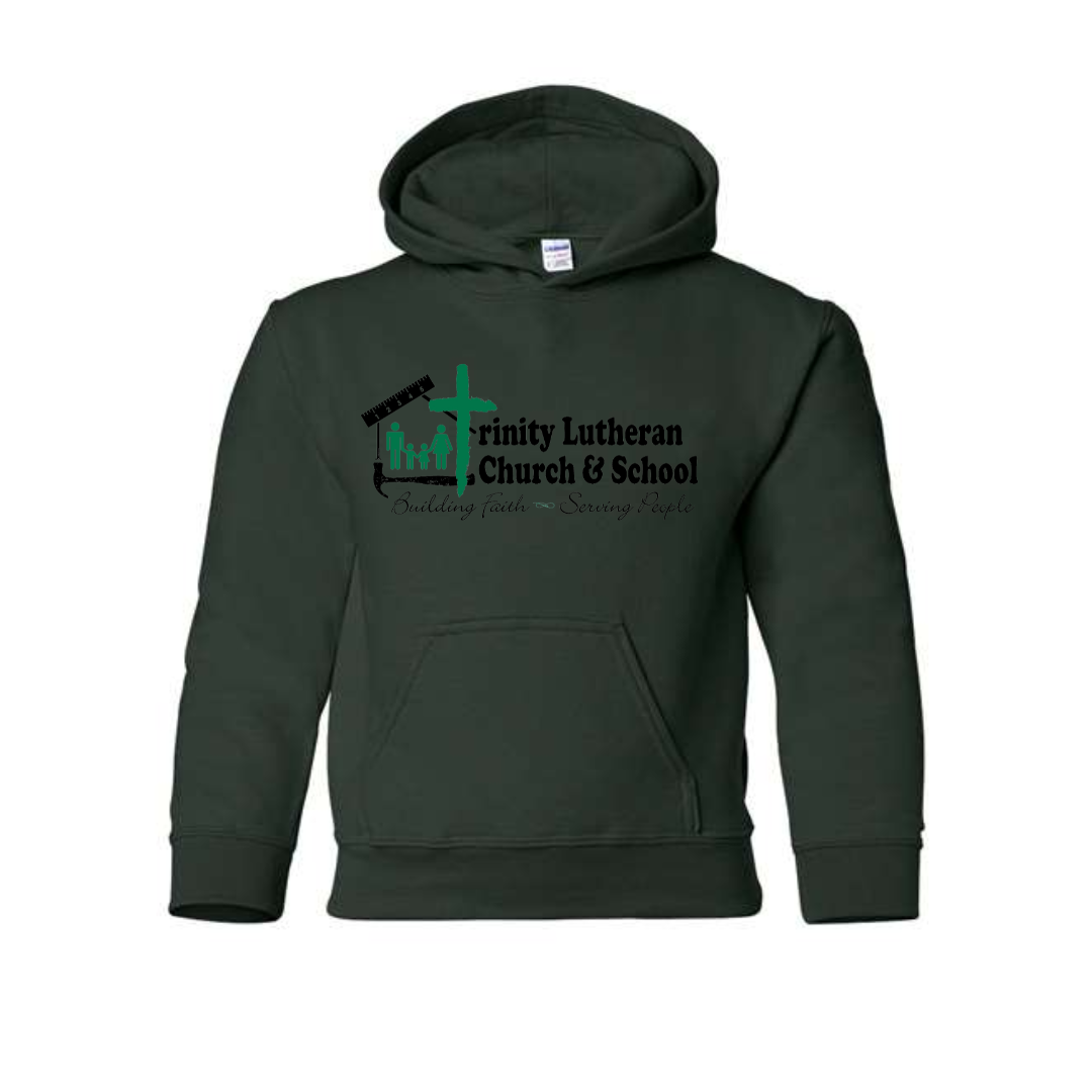 Trinity Lutheran Gildan Heavy Blend™ Youth Hooded Sweatshirt- Chest Print